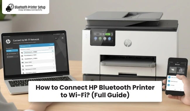 How to Connect HP Bluetooth Printer to Wi-Fi? (Full Guide)